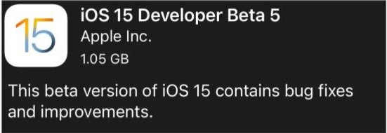 尼玛苹果手机维修分享如何升级到iOS15.0 beta5 